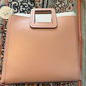 STAUD Shirley Leather Tote Bag